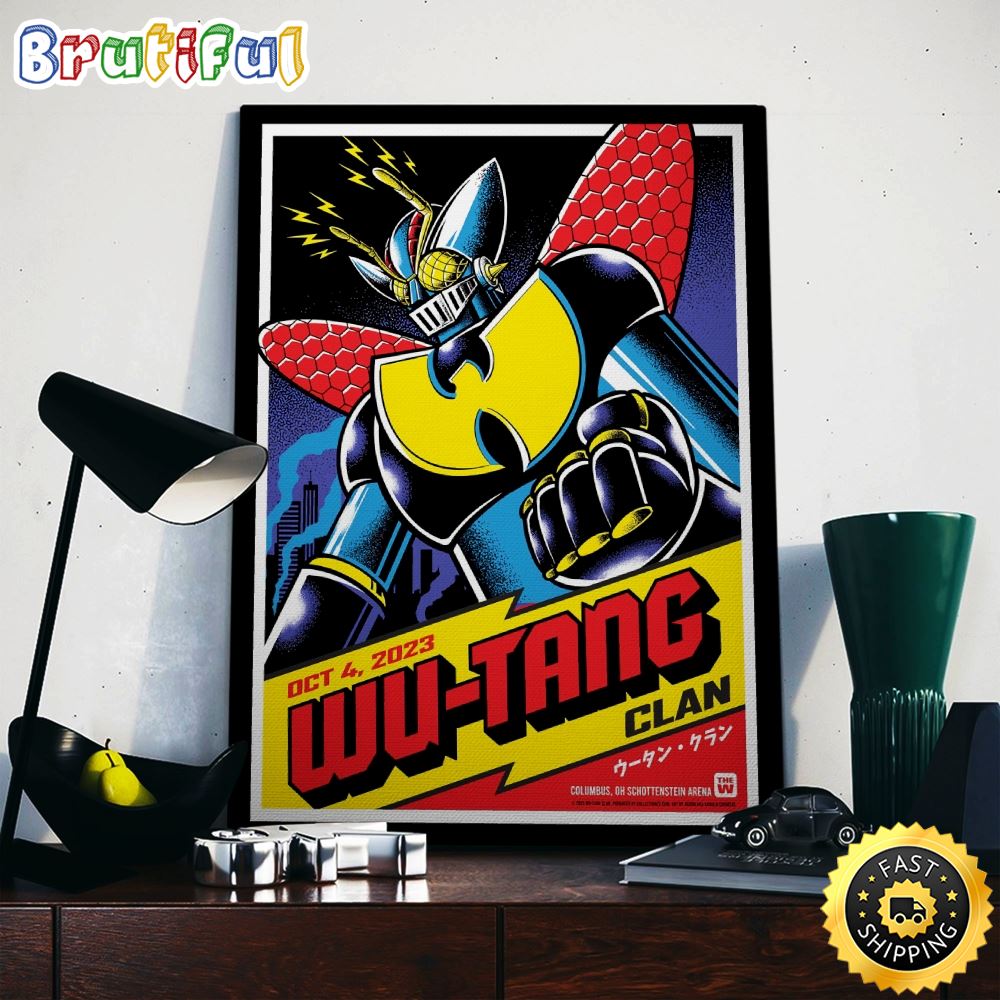 Wu Tang Clan Schottenstein Arena Columbus, Oh Event Canvas