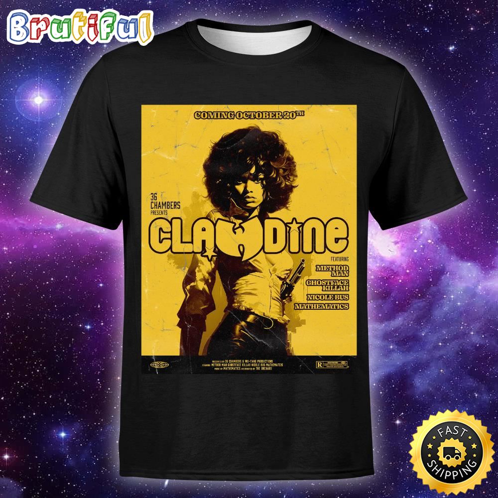 Wutang Clan Claudine Method Man Ghostface Killah Nicole Bus Mathematics October 20th Shirt jb5viz