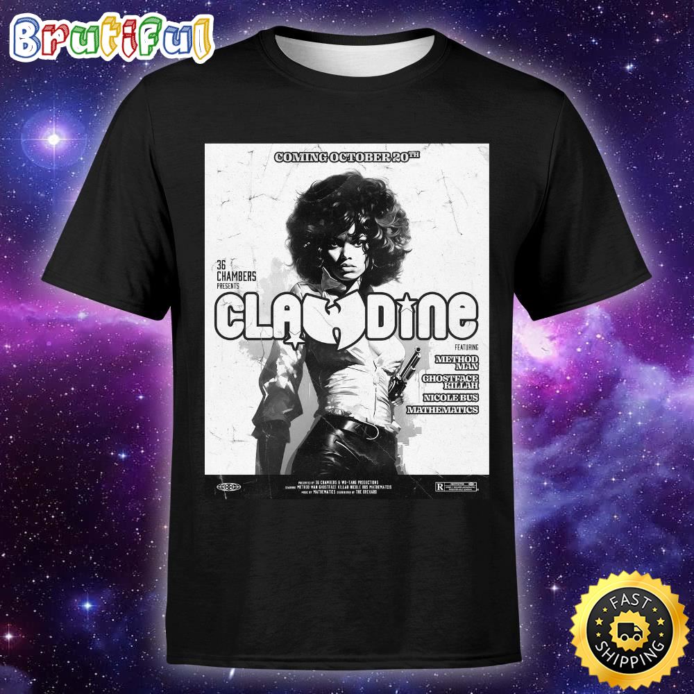 Wutang Clan Claudine Method Man Ghostface Killah Nicole Bus Mathematics The Saga Shirt jy6p7m