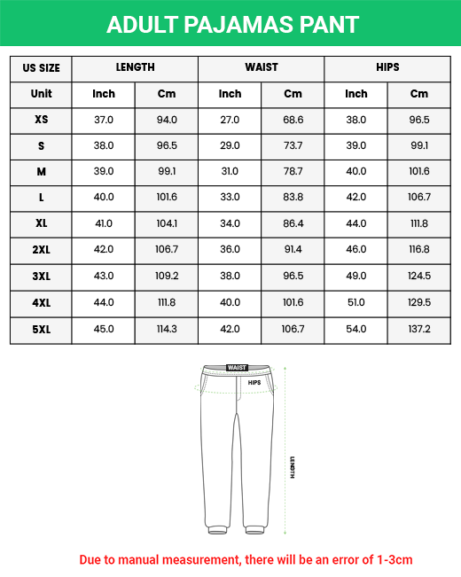 ADULT PAJAMAS PANT