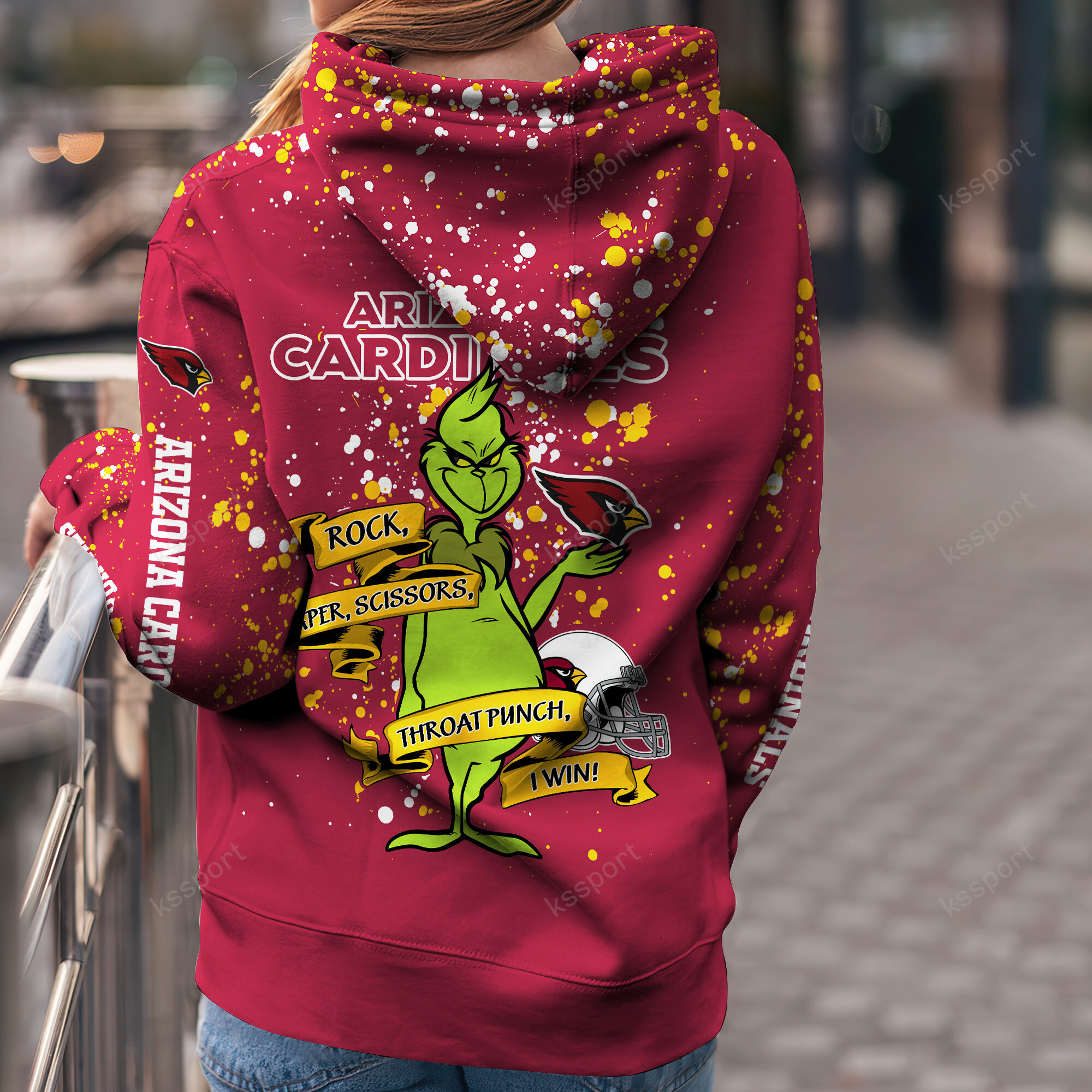 Arizona Cardinals NFL Hoodie Leggings 2