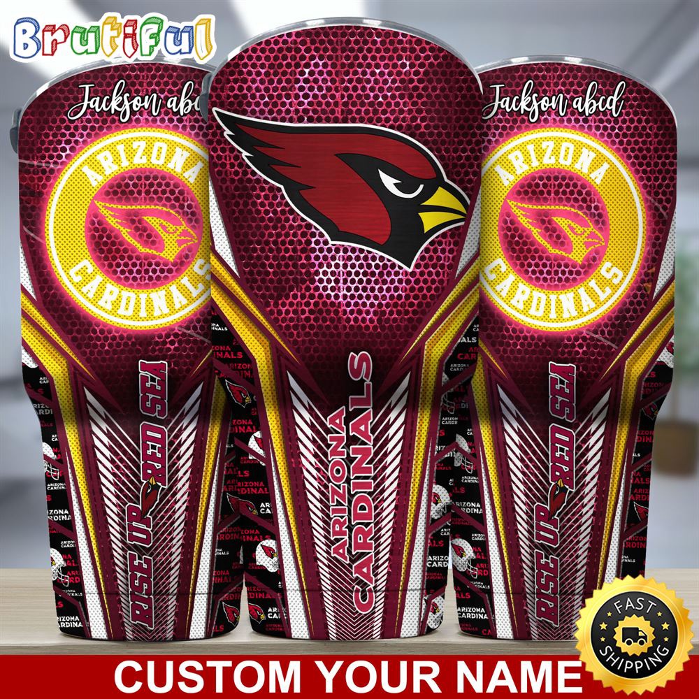 Custom Name NFL Arizona Cardinals Tumbler NFL Tumbler Jersey Style For Your Loved Ones binr0k.jpg