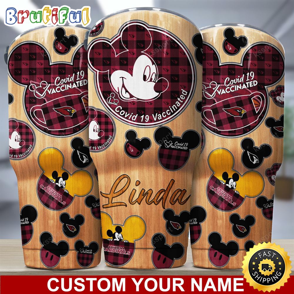 Custom Name NFL Arizona Cardinals Tumbler Nfl Mickey Tumbler khdpya.jpg