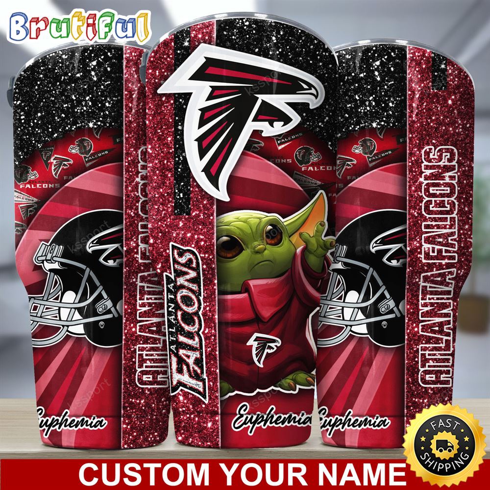 Custom Name NFL Atlanta Falcons Tumbler Baby Yoda Tumbler For Fans azow7z.jpg