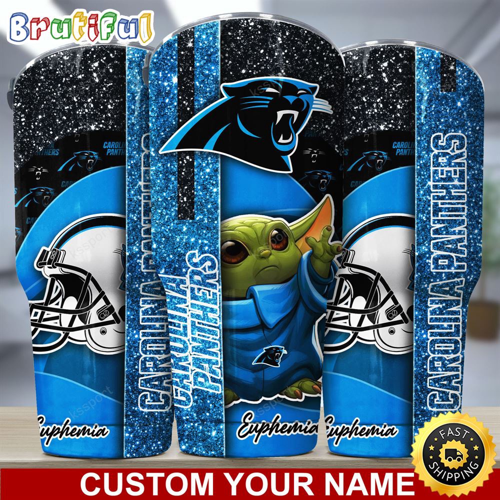 Custom Name NFL Carolina Panthers Tumbler Baby Yoda Tumbler For Fans bcsag4.jpg