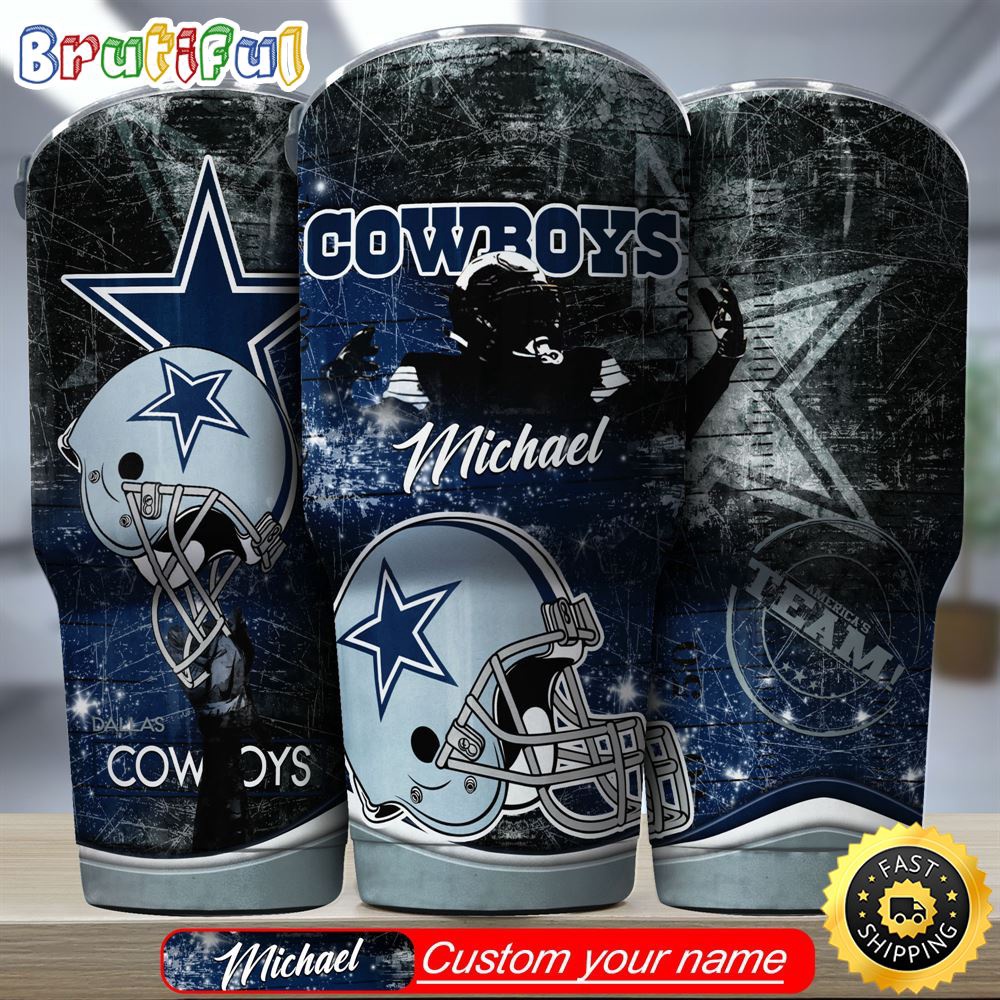 Custom Name NFL Dallas Cowboys Tumbler Great Gift For Sports Fan ajghcn.jpg