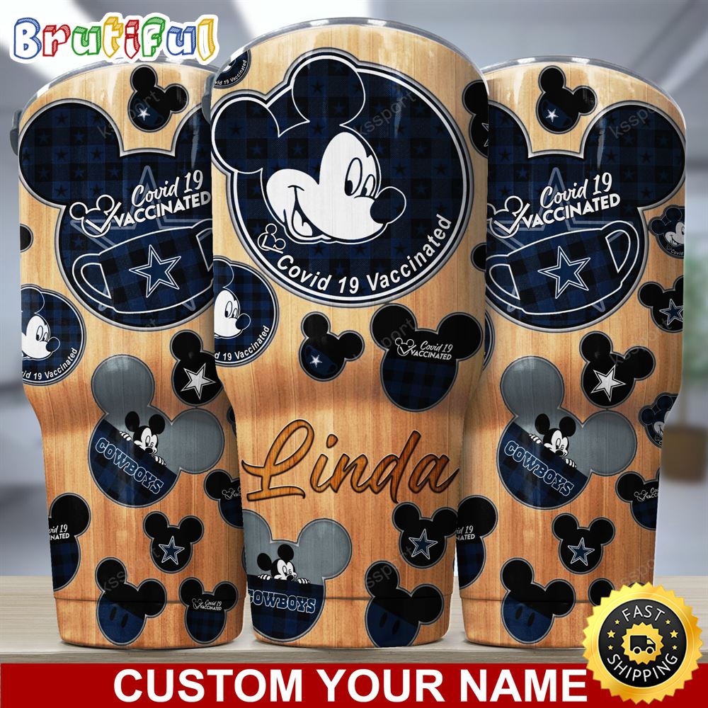 Custom Name NFL Dallas Cowboys Tumbler Nfl Mickey Tumbler kyqqpg.jpg
