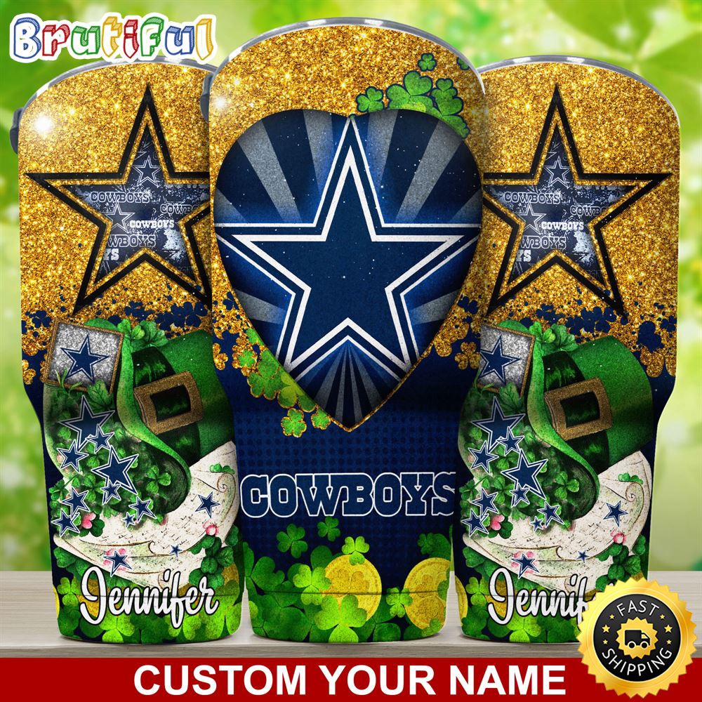 Custom Name NFL Dallas Cowboys Tumbler Nfl Patricks Day Tumbler gw7ti4.jpg
