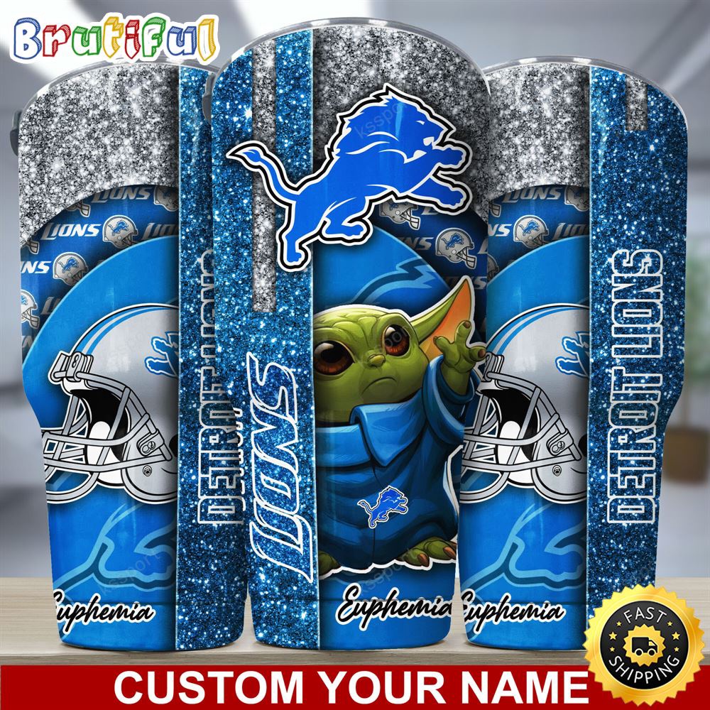 Custom Name NFL Detroit Lions Tumbler Baby Yoda Tumbler For Fans gunkn0.jpg