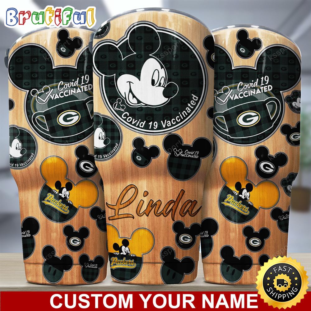 Custom Name NFL Green Bay Packers Tumbler Nfl Mickey Tumbler et6qrj.jpg