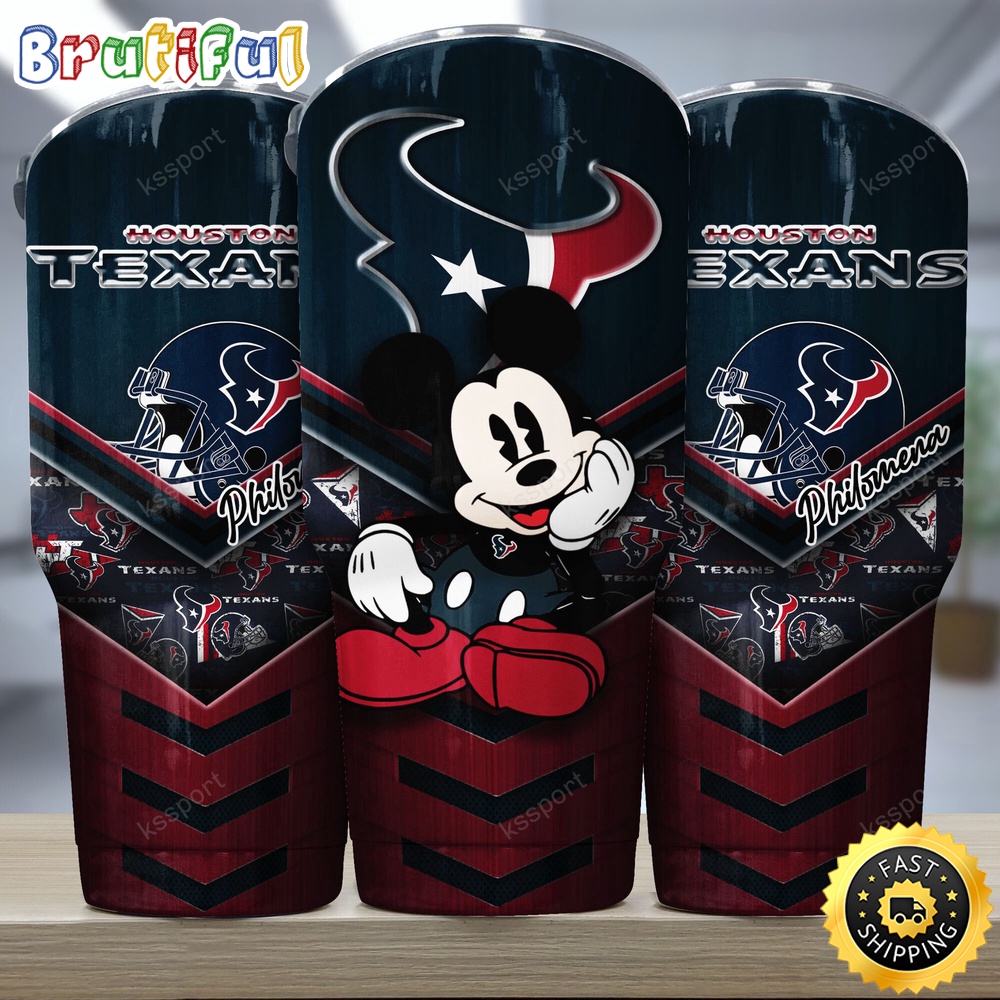 Custom Name NFL Houston Texans Tumbler Mickey And Logo Nfl Tumbler n2vy4e.jpg