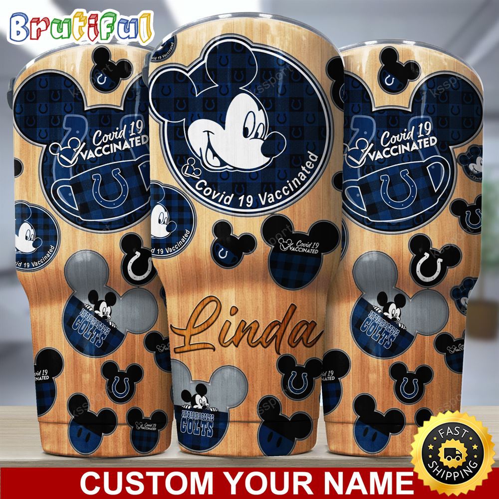 Custom Name NFL Indianapolis Colts Tumbler Nfl Mickey Tumbler htuwfx.jpg