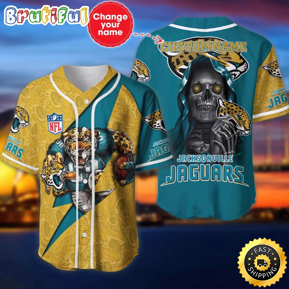 Custom Name NFL Jacksonville Jaguars Baseball Jersey The Reaper Shirts ea2qbn.jpg