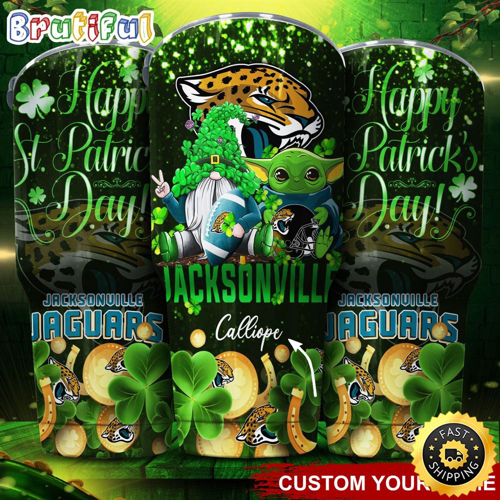 Custom Name NFL Jacksonville Jaguars Tumbler Baby Yoda Happy Patricks Day Tumbler tukcap.jpg