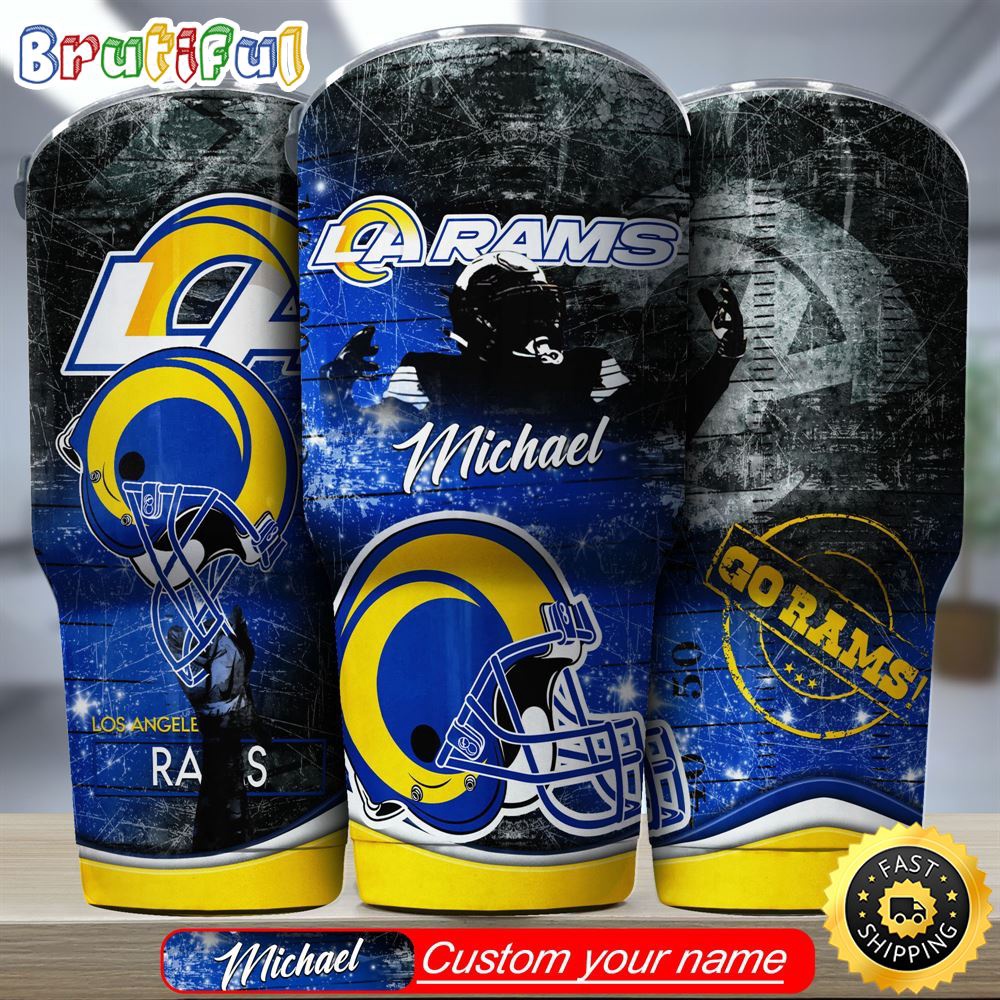 Custom Name NFL Los Angeles Rams Tumbler Great Gift For Sports Fan gkd5ar.jpg