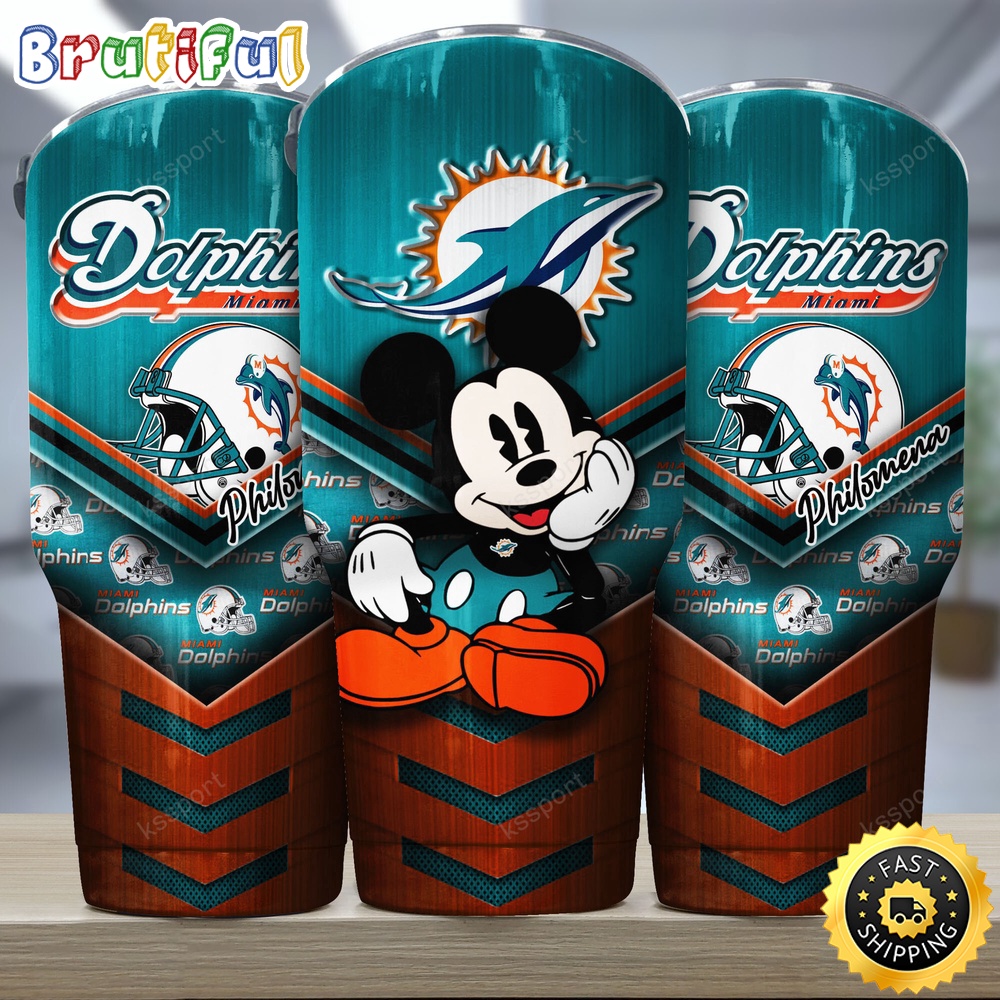 Custom Name NFL Miami Dolphins Tumbler Mickey And Logo Nfl Tumbler ik7ojt.jpg