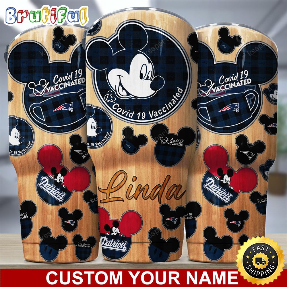 Custom Name NFL New England Patriots Tumbler Nfl Mickey Tumbler cwutxr.jpg
