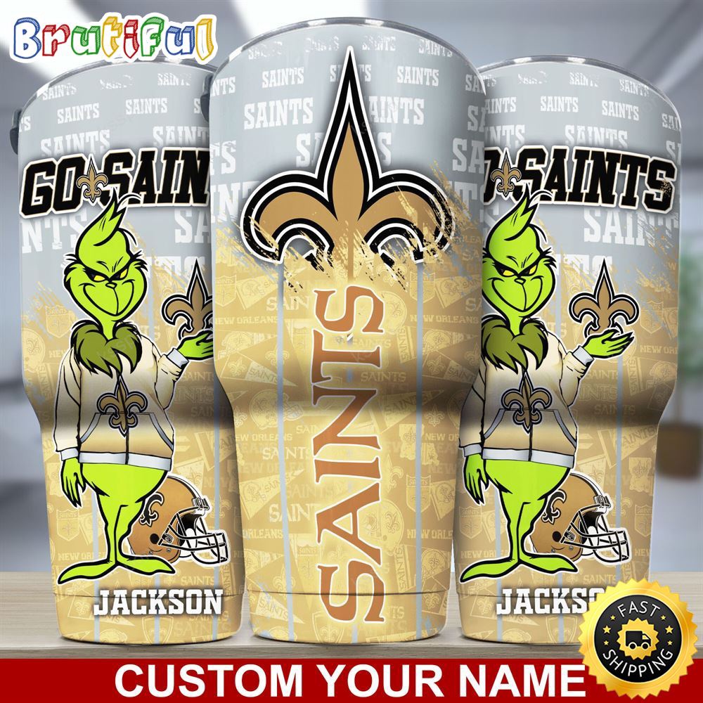 Custom Name NFL New Orleans Saints Tumbler Grinch Tumbler For Fans ty5brc.jpg