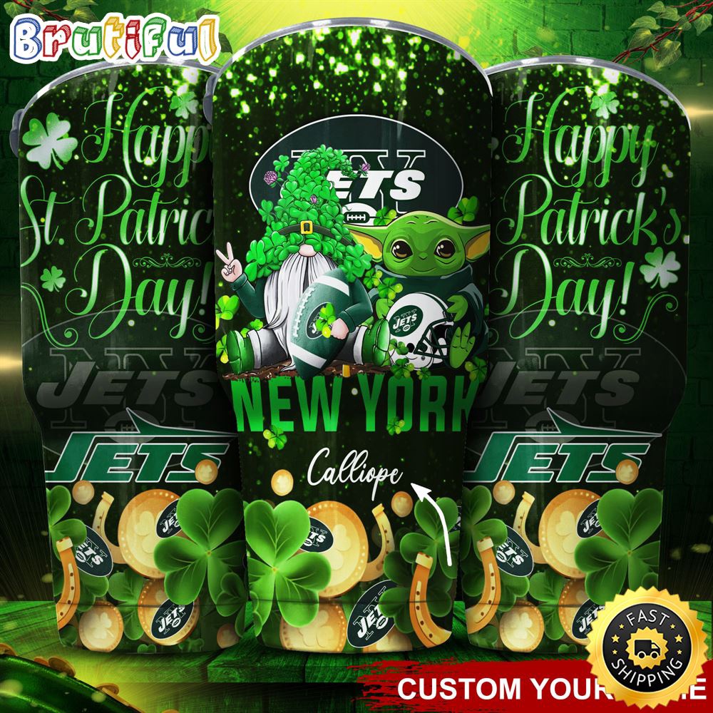 Custom Name NFL New York Jets Tumbler Baby Yoda Happy Patricks Day Tumbler c02r2j.jpg
