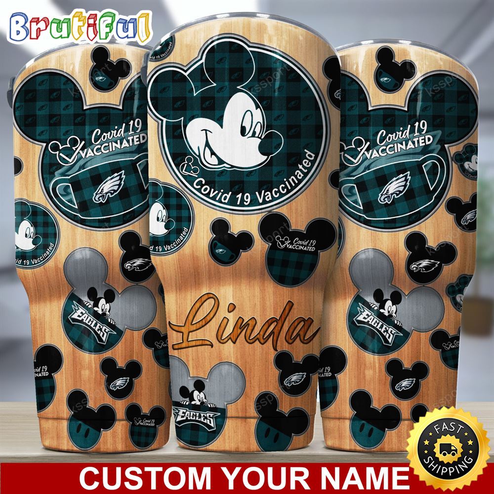 Custom Name NFL Philadelphia Eagles Tumbler Nfl Mickey Tumbler lvk1b6.jpg