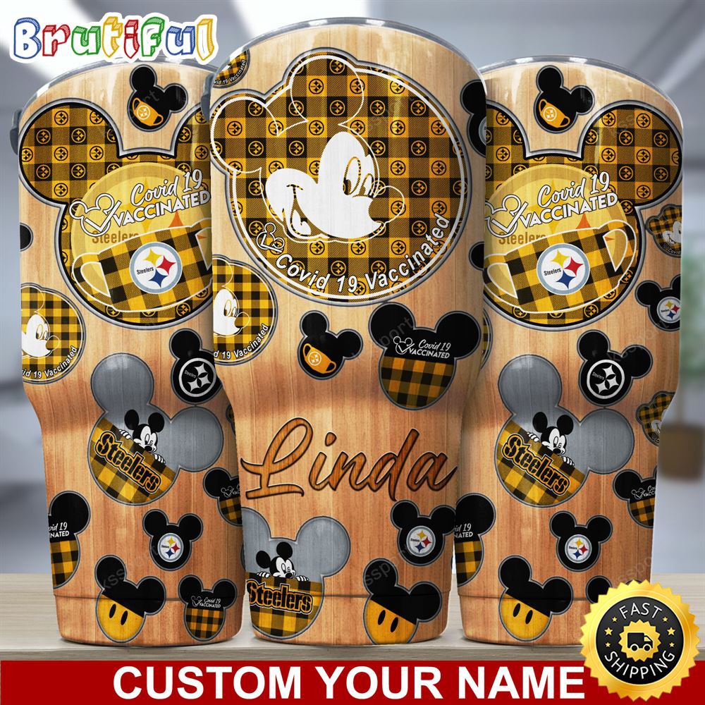 Custom Name NFL Pittsburgh Steelers Tumbler Nfl Mickey Tumbler pln6cv.jpg