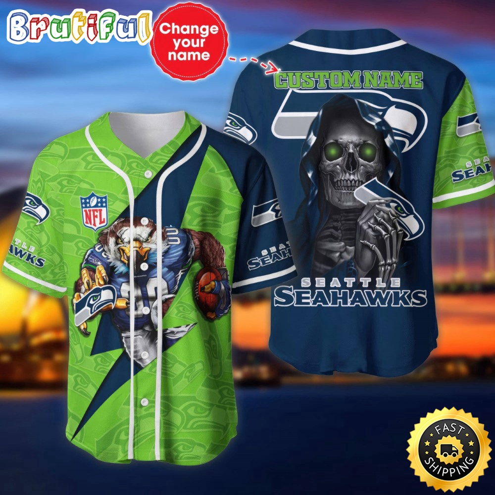 Custom Name NFL Seattle Seahawks Baseball Jersey The Reaper Shirts ihajbz.jpg