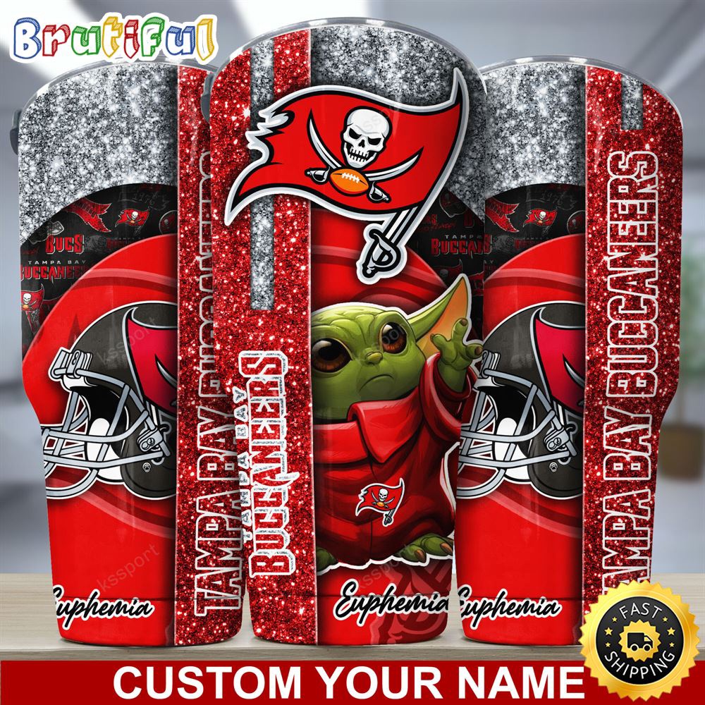 Custom Name NFL Tampa Bay Buccaneers Tumbler Baby Yoda Tumbler For Fans ookfut.jpg