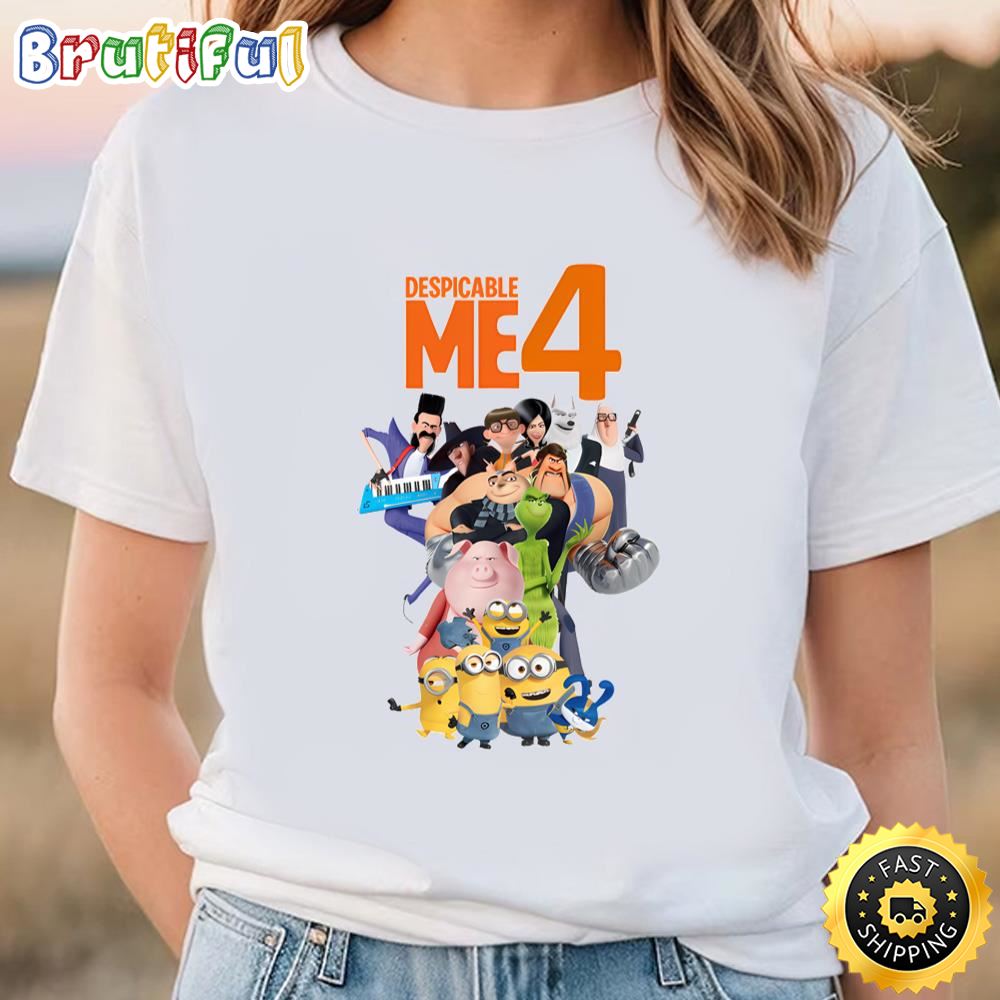 Despicable Me 4 Movie Character Shirt Tee