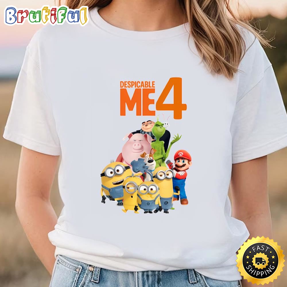 Despicable Me 4 Movie Shirt For Fans Tee