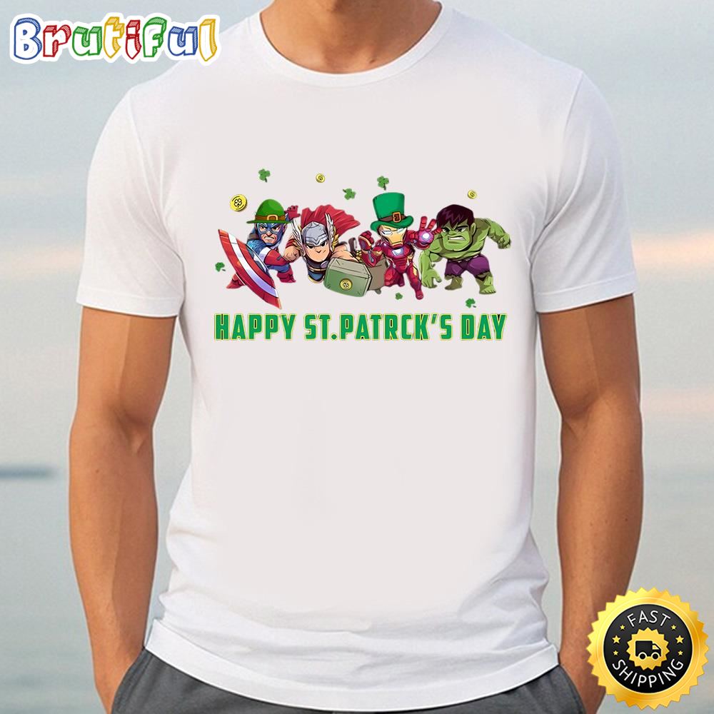 Disney Avengers Happy St. Patrick s Day Hulk Thor Feeling Lucky Shirt pomjjw.jpg