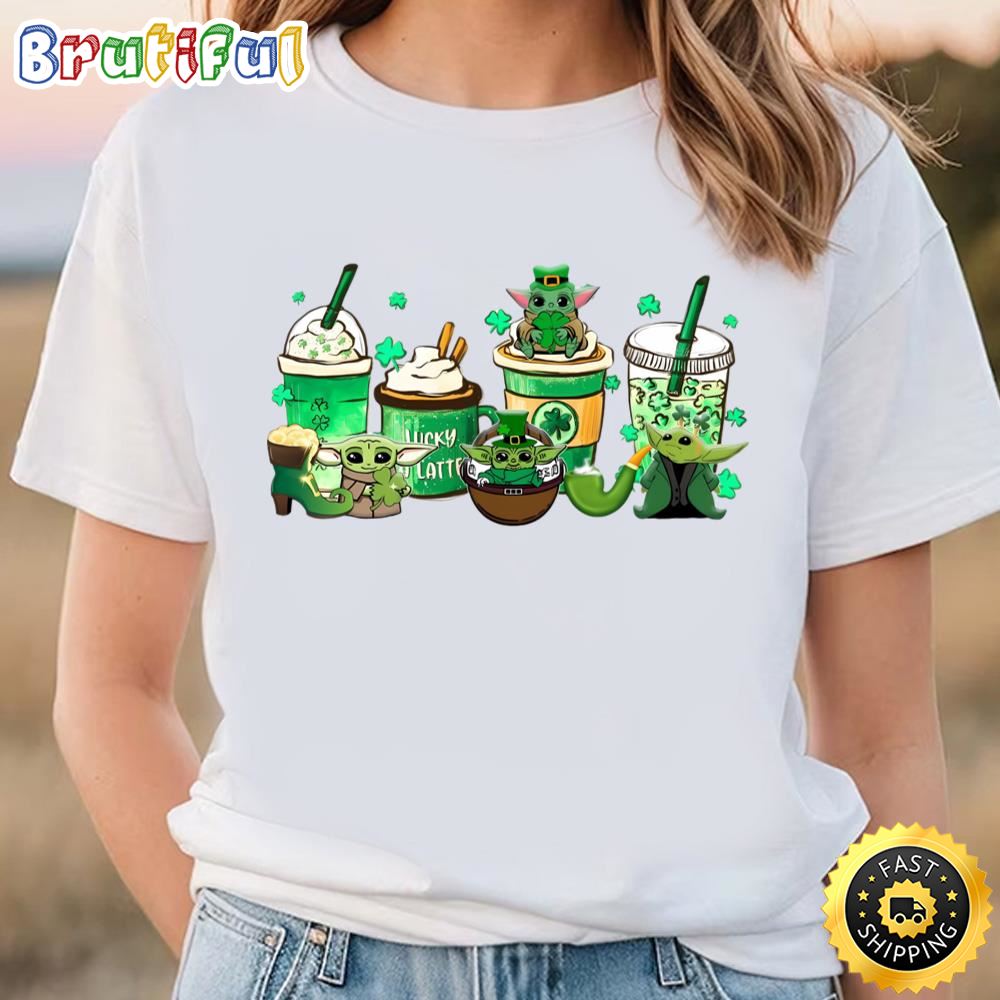 Baby Yoda Coffee Shirt, Yoda Patrick’s Day Shirt t shirt