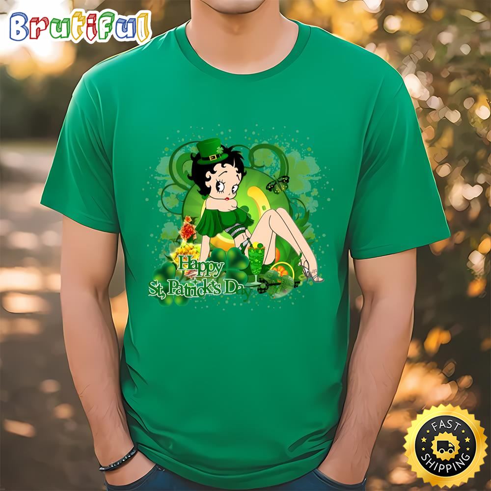 Betty Boop Character Saint Patricks Day Shirt t shirt