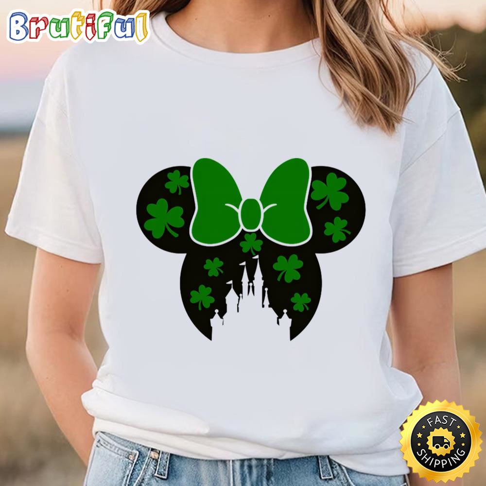 Clover Disney Castle Minnie Mouse Shirt Tshirt