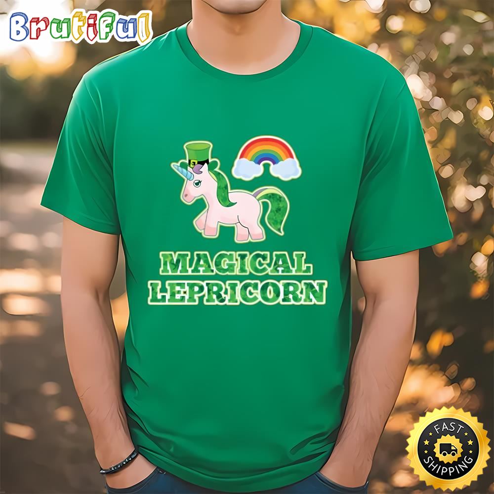Cute Magical Lepricorn For St Patrick’s Day T shirt Tshirt
