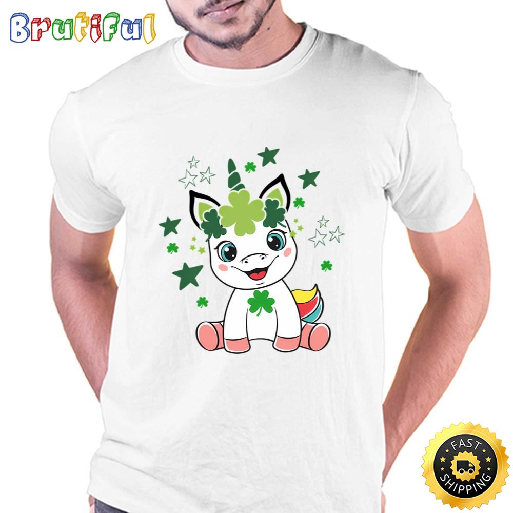 Cute Unicorn St Patricks Day T shirt Tshirt