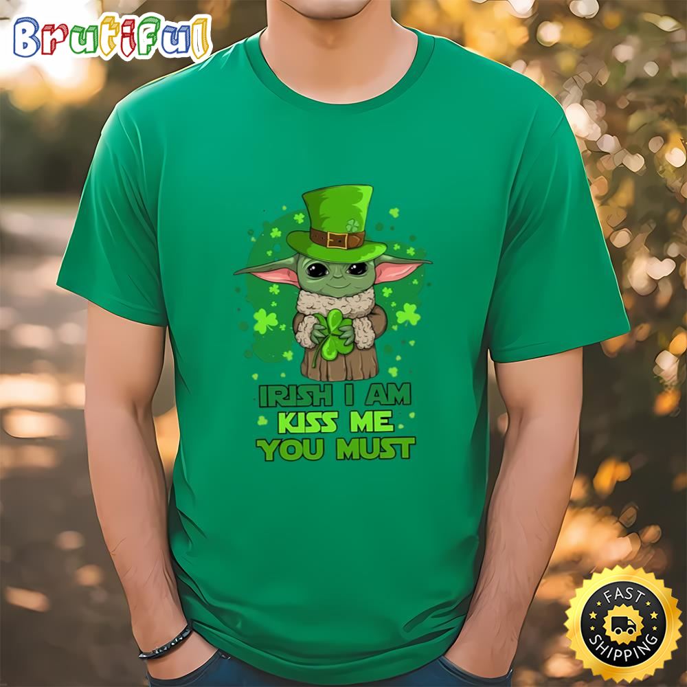 Funny Baby Yoda Disney St Patricks Day Shirt t shirt