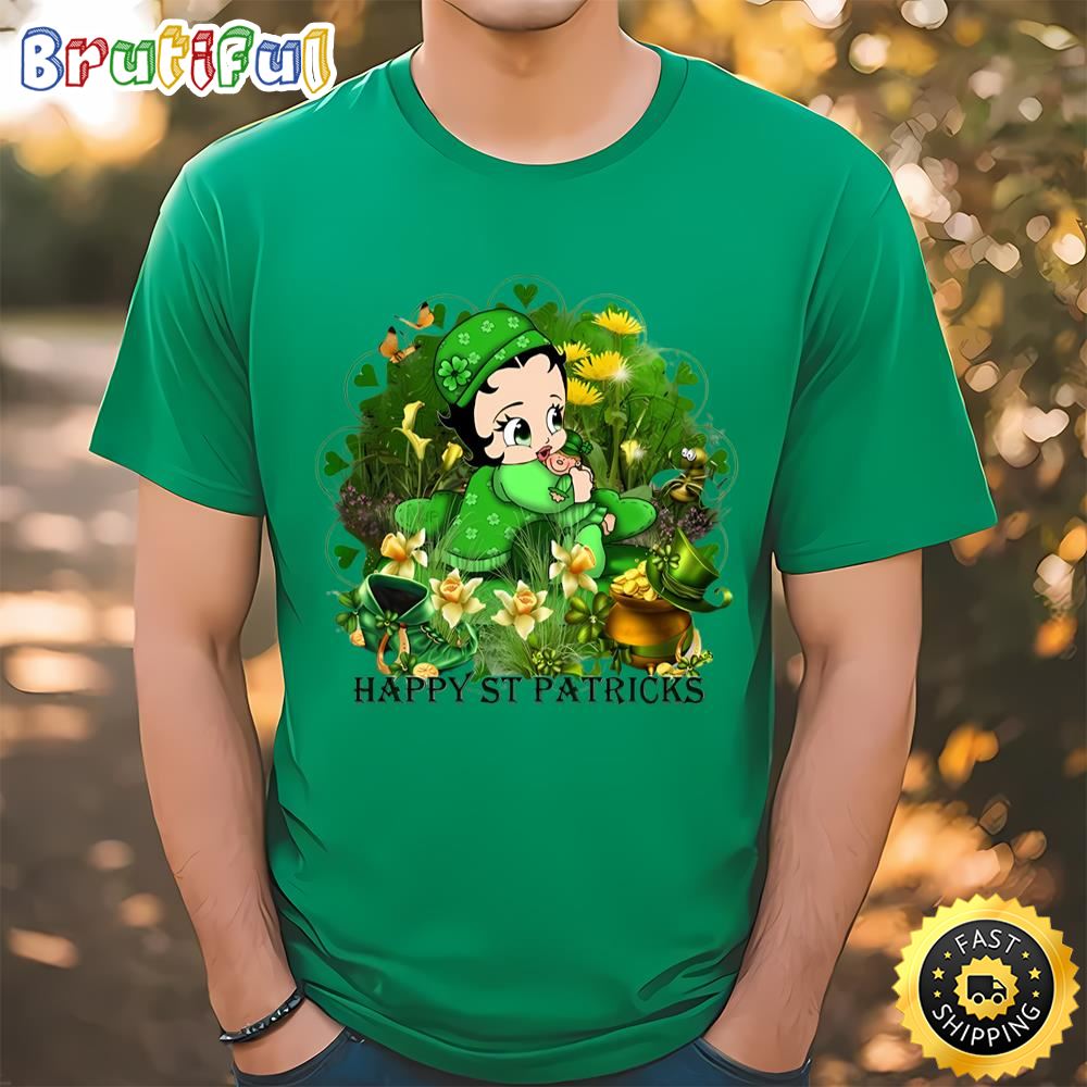 Happy St Patricks Day Betty Boop’s T Shirt t shirt
