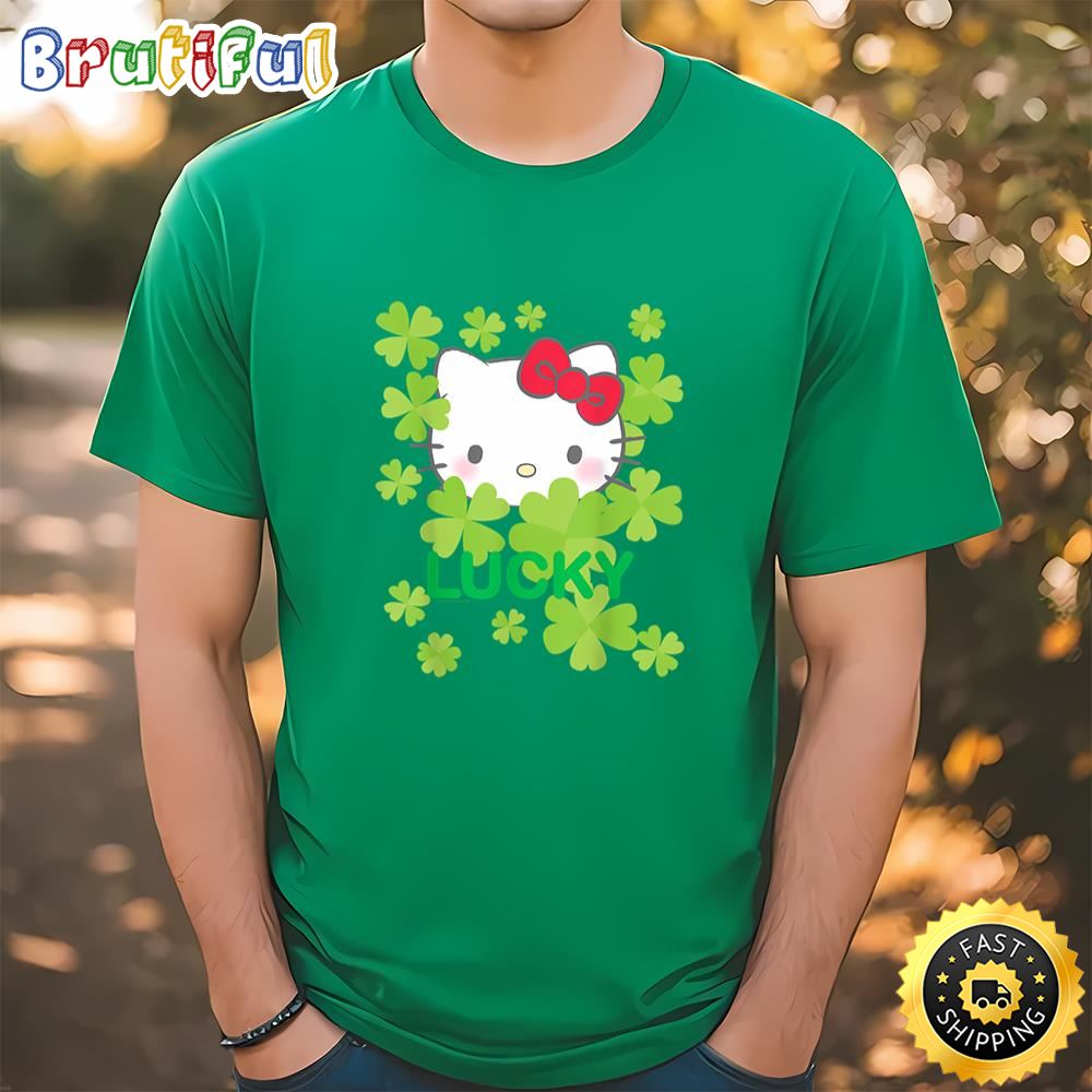 Hello Kitty Lucky St. Patrick’s Day Tee Shirt Tshirt