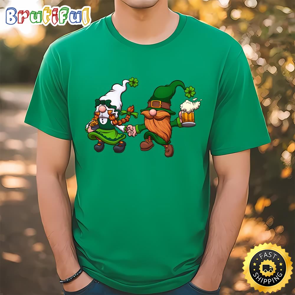 Hopping St Patrick’s Day Gnomes T Shirt Tshirt