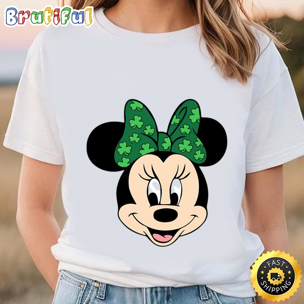 Irish Minnie Mouse Baseball Shirt, St Patricks Disney Shirt t shirt