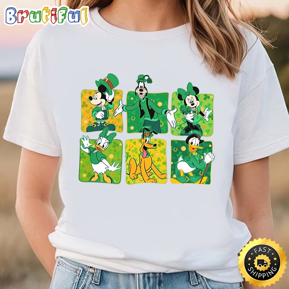 Disney Kingdom Mickey And Friends St Patricks Day Shirt t shirt