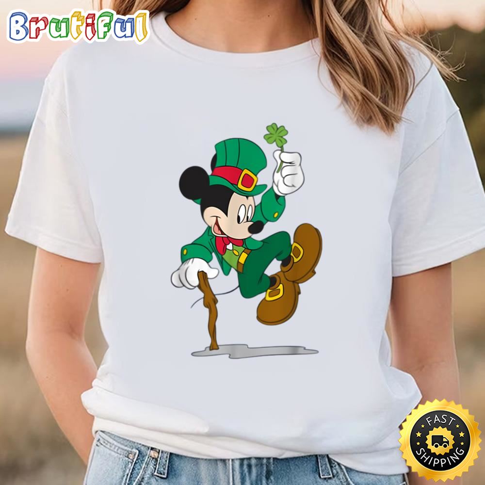 Leprechaun Mickey Mouse St. Patrick’s Day T shirt Tee