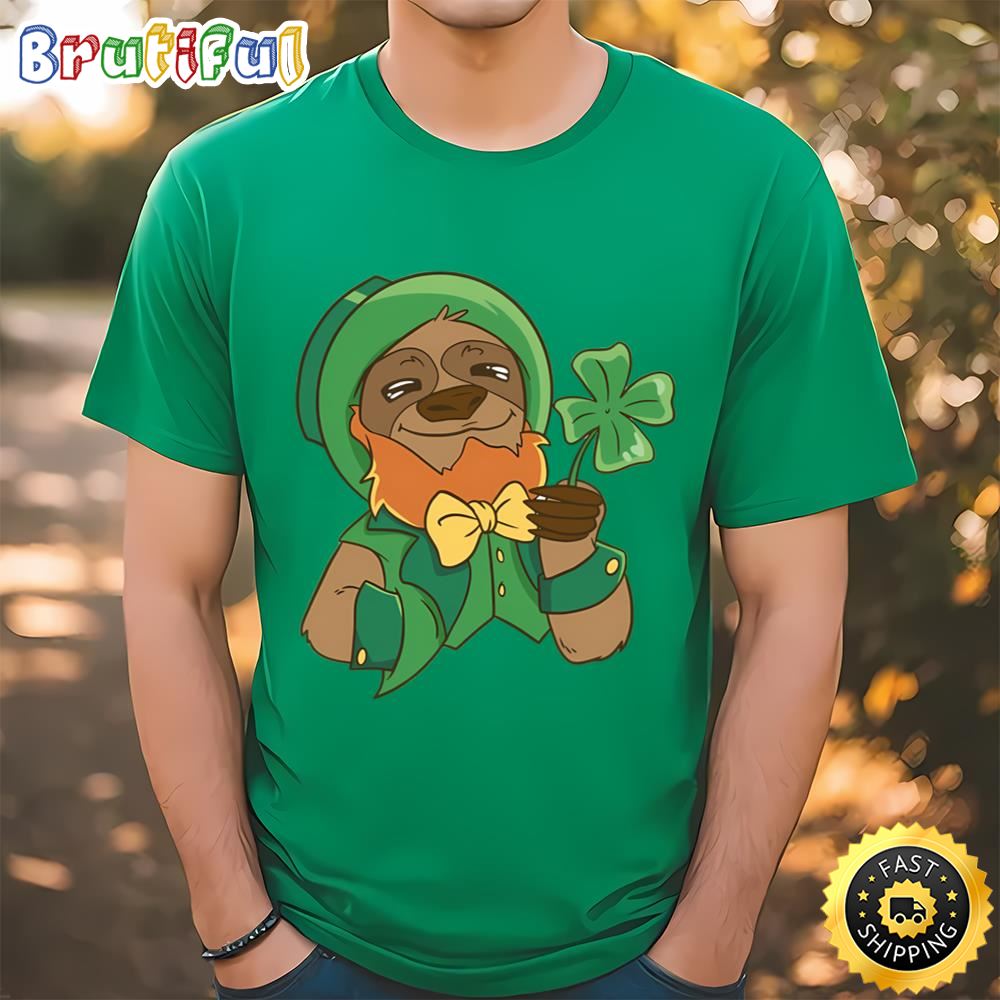 Leprechaun Sloth Cute St Patrick’s Day Animal Graphic Shirt t shirt