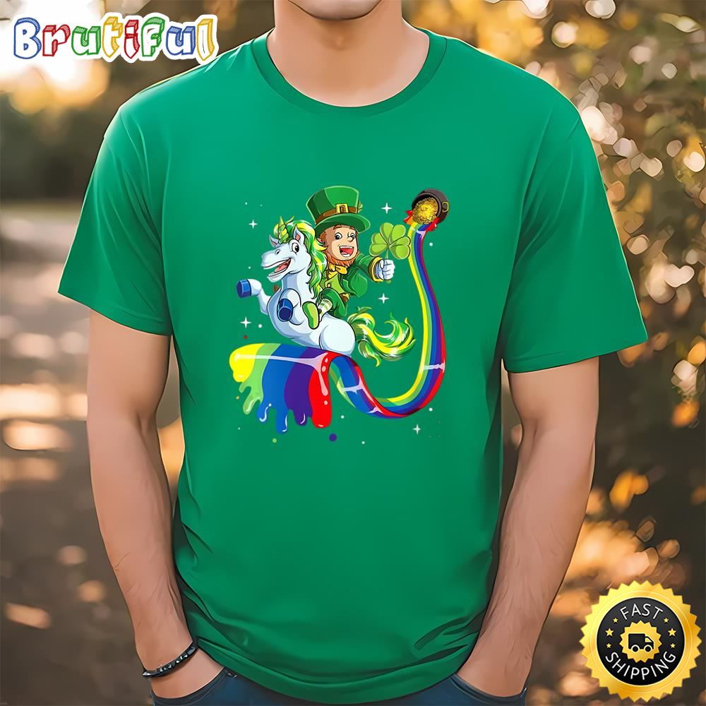 Lepricorn Leprechaun Unicorn Gift St Patricks Day Shirt t shirt
