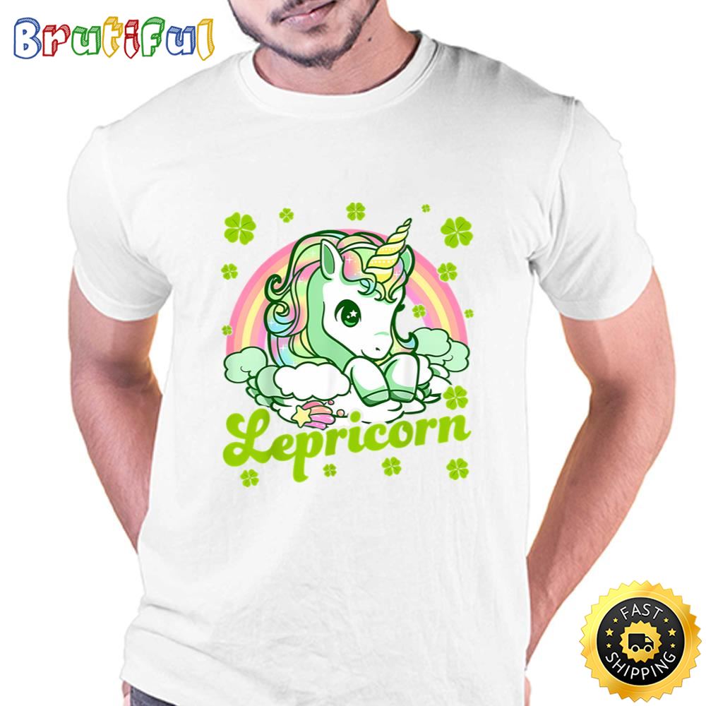 Lepricorn Rainbow St Patricks Day Unicorn Teacher T Shirt t shirt