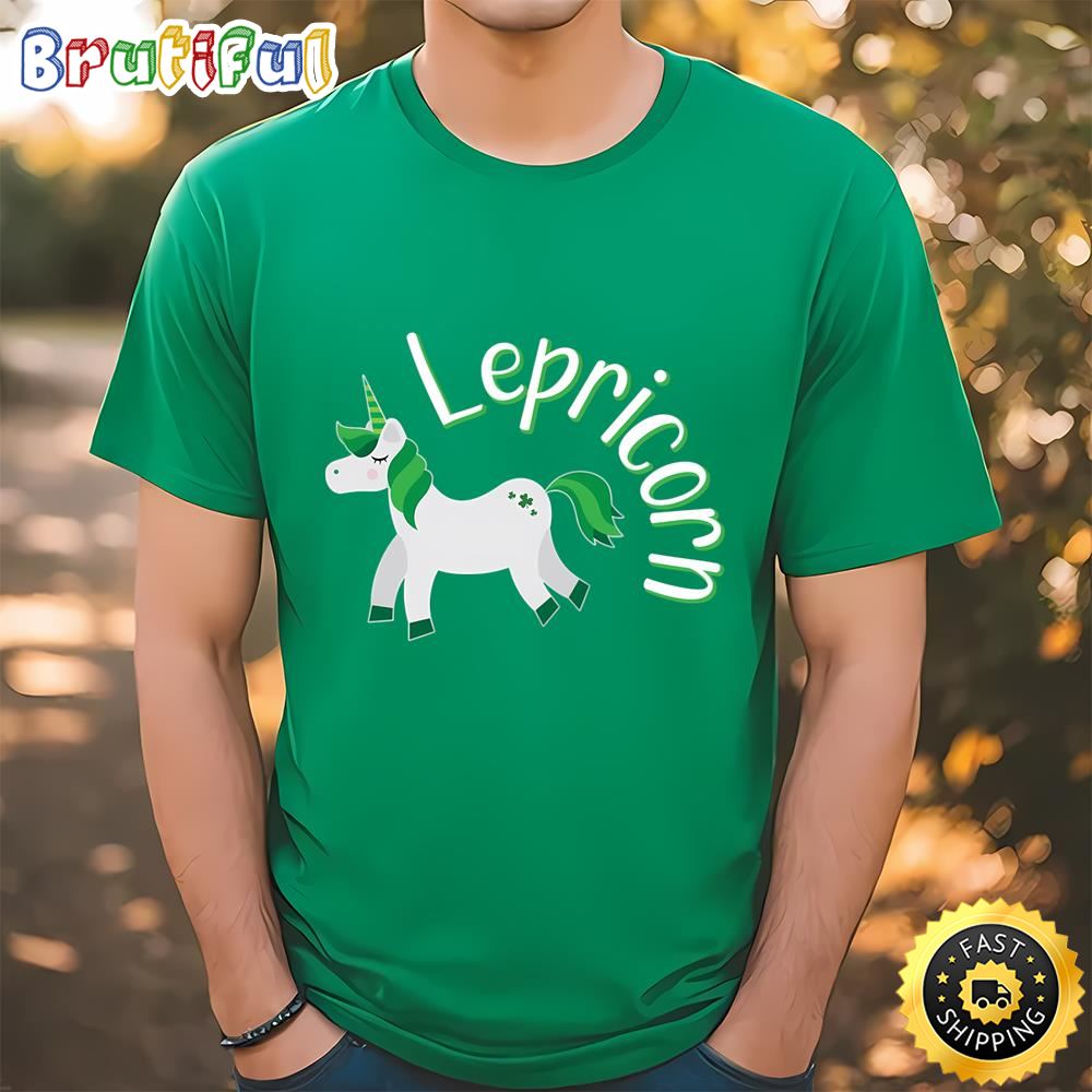 Lepricorn Unicorn St Patricks Day T Shirt Tee