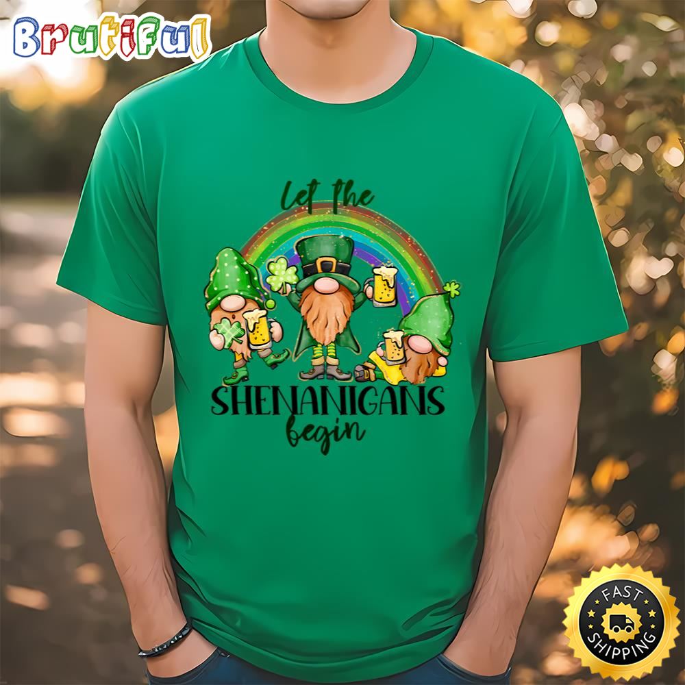 Let The Shenanigans Begin Gnomes T Shirt Tshirt