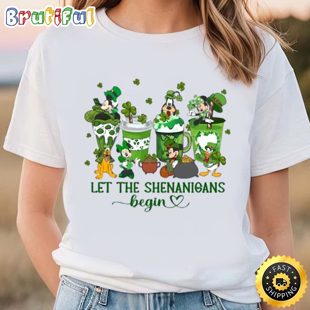 Disney Let The Shenanigans Begin T shirt, Disney St Patricks Day Shirt Tee