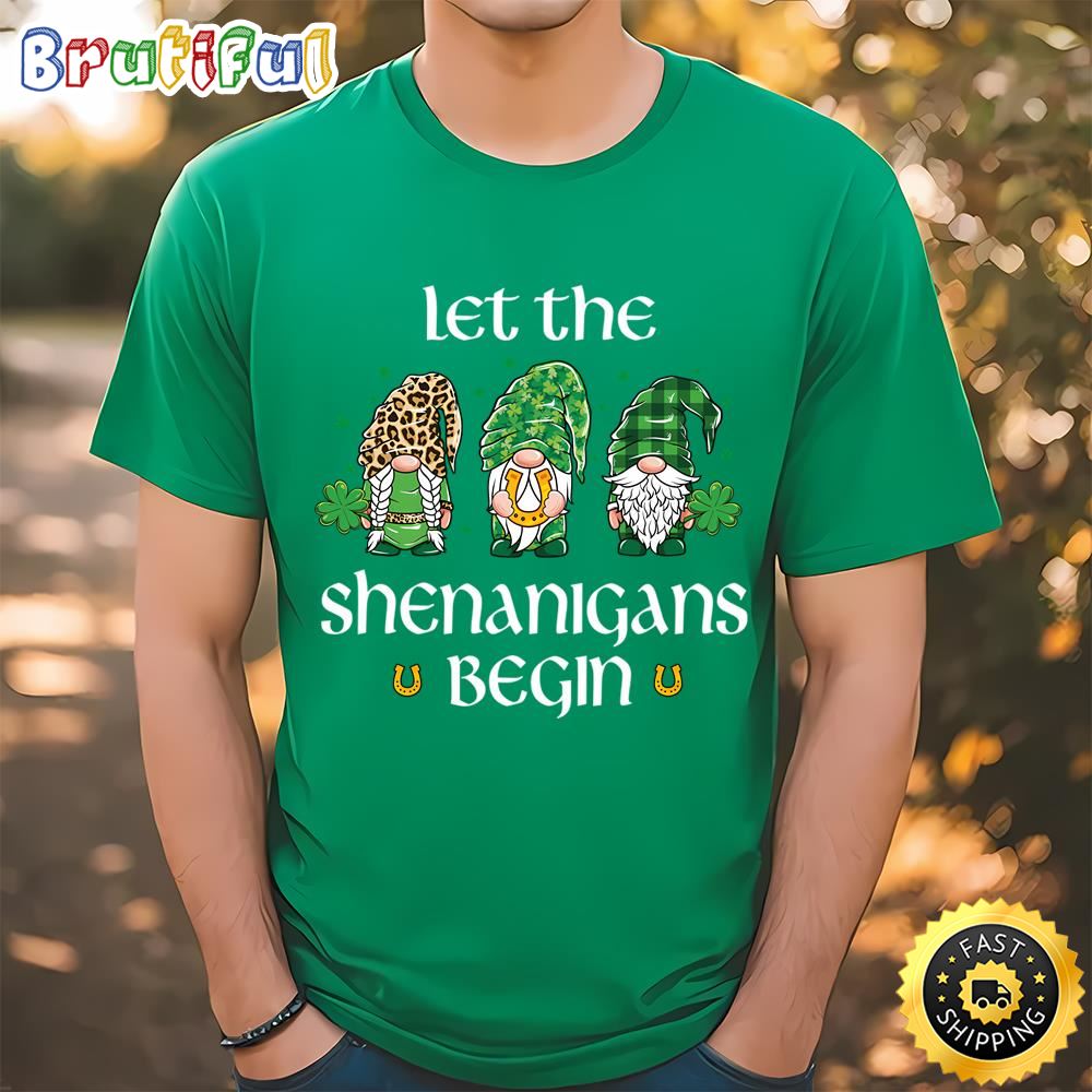 Let the Shenanigans Begin St Patrick’s Day T Shirt Tshirt