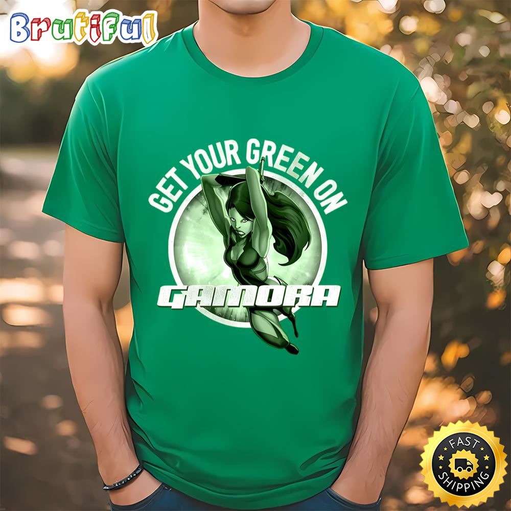 Marvel Gamora St. Patrick’s Day Get Your Green On T Shirt Tshirt